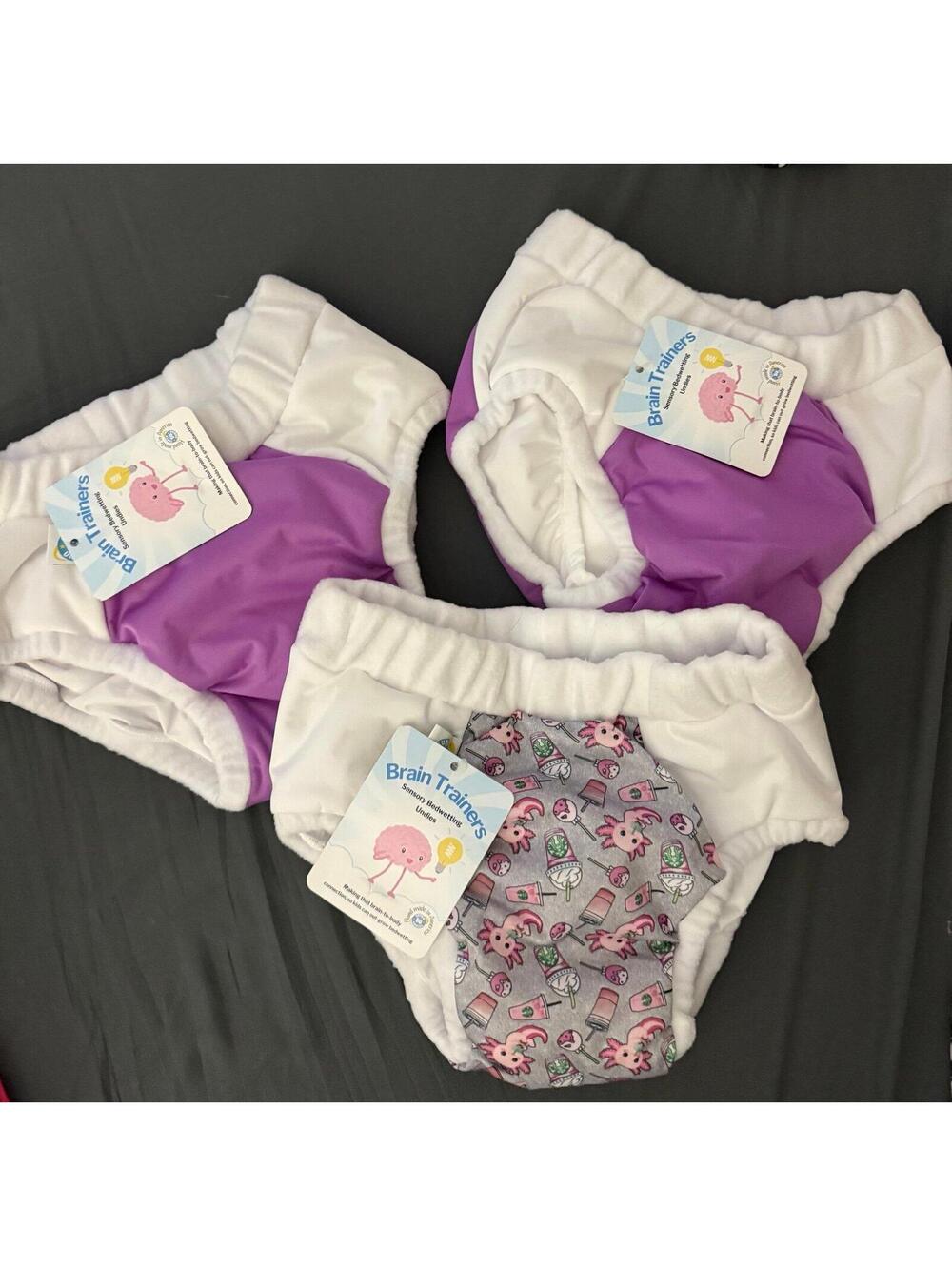 New Brain Trainers sensory bedwetting training underwear set